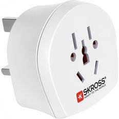 Azul Adaptadores de viaje Skross Cargador World Adapter Pro Usb