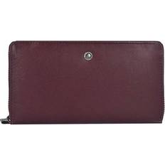 Greenburry Spongy Nappa Leather Ladies Wallet - Bordeaux