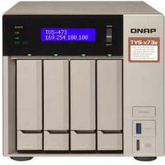 22 dB NAS-palvelimet QNAP TVS-473E 4-Paikkainen NAS-Asema