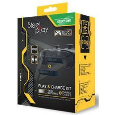 Xbox One Batteriepakete Steelplay Xbox One Play And Charge Kit