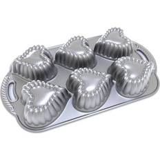 Nordic Ware Heart Cakelet Pan Tin