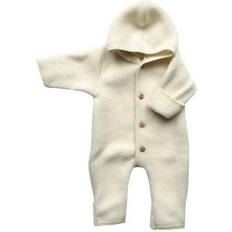 1-3M Fleeceklær ENGEL Natur Organic Merino Wool Fleece Suit - Natural