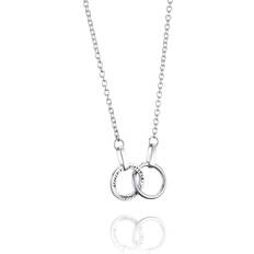 Efva attling smycken twosome Efva Attling Twosome Necklace - Silver