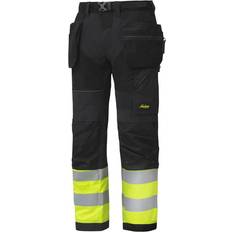 W33 Arbeidsbukser Snickers Workwear 6931 High-Vis Work Trousers