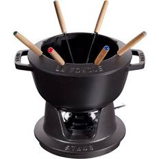 Fondue Staub Set Black 2.35 L
