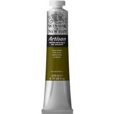 Winsor & Newton Artisan Water Mixable Oil Color Olive Green 200ml