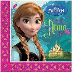 Film Papirservietter Disney Servietter Frost Blå/Pink 20-pack