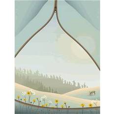 Vissevasse Tent with a View Plakat 30x40cm