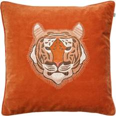 Chhatwal & Jonsson Tiger Cushion Cover Orange (50x50cm)