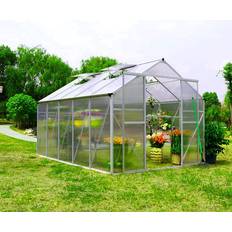 Övriga plaster Fristående växthus Metalcraft Greenhouse 8.9m² Aluminium Plast