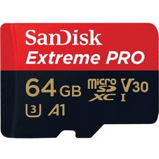 Tarjetas de Memoria & Memorias USB SanDisk Tarjeta Microsdhc Extreme Pro 64gb 100mb/s Adaptador