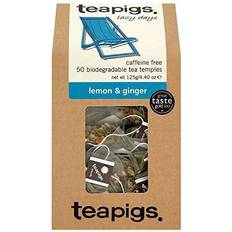 Fødevarer Teapigs Lemon & Ginger 50stk