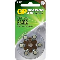 GP Batteries Blister 6 Pilas (audio) Za312-b6