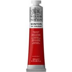 Red Oil Paint Winsor & Newton Winton Oil Color Cadmium Red Deep Hue 200ml