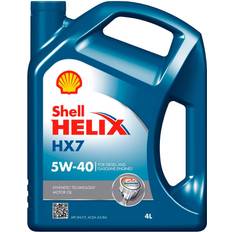 Shell 5w40 Moottoriöljyt Shell Helix HX7 5W-40 4L Moottoriöljy