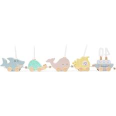 Festprodukter Bloomingville Birthday Train Pastel