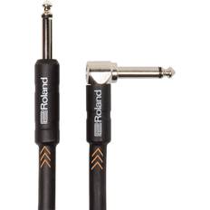 Roland Black 6.3mm-6.3mm Angled 6m