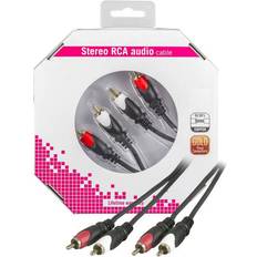 Deltaco Gold 2RCA - 2RCA 5m