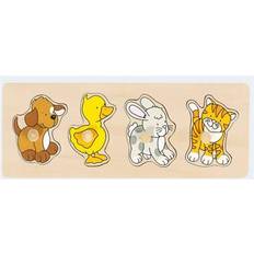 Goki Dog Duck Rabbit Cat 4 Pieces