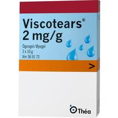 Reseptfrie legemidler Viscotears 2mg/g 10g 3 st Gel