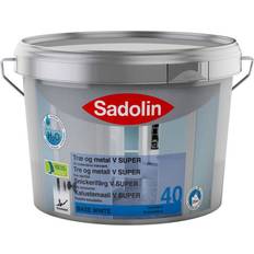 Maling Sadolin V Super 5 Metalmaling, Træmaling Hvid 1L