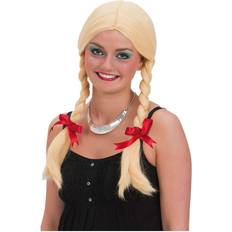 Beige Peruker Hisab Joker Blond Peruk med Flätor