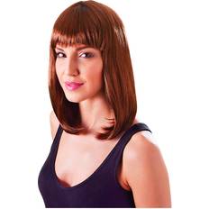 Brown Long Wigs Bristol Chic Doll Wig Brown