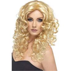 Berømtheder Lange parykker Kostumer Smiffys Glamour Wig Blonde