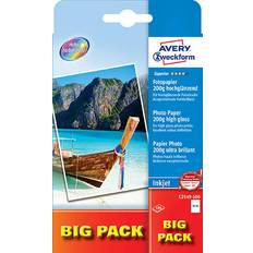 10x15 cm Fotopapir Avery Superior 200g/m² 100stk
