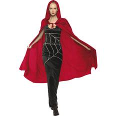 Maskerad Hisab Joker Maskeraddrakt Red Cape