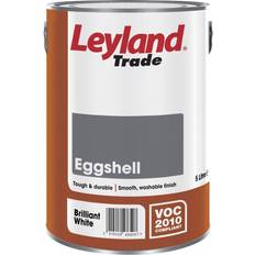 Leyland paint Leyland Trade Eggshell Metal Paint, Wood Paint Brilliant White 2.5L