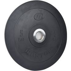 5 kg Painolevyt Master Fitness Bumperplate, svart, 5 kg