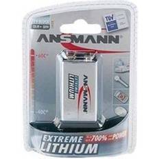 Ansmann 9V E-Block Batteria monouso Litio