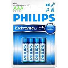 Aaa batteri Philips Batteri Ultra AAA/LR03 4-pack