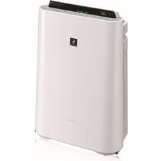 55 dB Purificateurs d'air Sharp KC-D60EUW Humidificateur/purificateur d'air mobile blanc