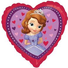 Amscan Foil Ballon Disney Sofia The First Love Heart