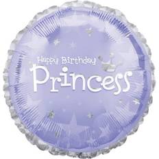 Princess Balloons Amscan Foil Ballon Express Yourself Birthday Princess Prismatic Standard