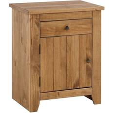 Pine Bedside Tables LPD Furniture Havana Bedside Table 39x53cm