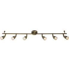 Brass Spotlights Endon Amalfi 6Lt Bar Spotlight