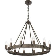 Endon Chevalier Pendant Lamp 70cm