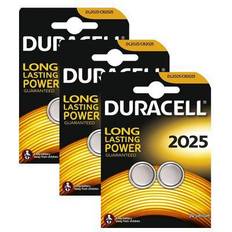 Duracell CR2025 Compatible 6-pack