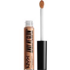 Applicator Brush Highlighters NYX Away We Glow Liquid Highlighter Gold Rush