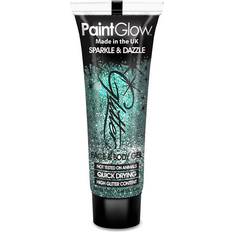 Turquoise Makeup Fancy Dress Smiffys Glitter Body Gels Teal 10ml