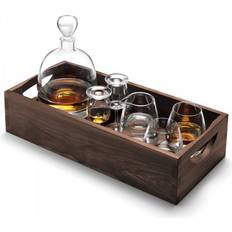 Lavastoviglie Sicuro Caraffe per Whiskey LSA International Whisky Islay Connoisseur Set Caraffa per Whiskey 6pcs