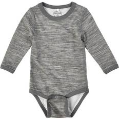 Me Too Barnkläder Me Too Uld Body - Grey Melange (4469-1230)