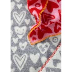 Klippan ullfilt barn Klippan Yllefabrik Baby Heart Baby Blanket 65x90cm