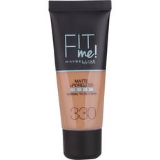 Fit me matte + poreless foundation Maybelline Fit Me MATTE PORELESS foundation #330-toffee