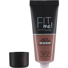 Maybelline fit me foundation Maybelline Fit Me Matte + Poreless Foundation #365 Espresso