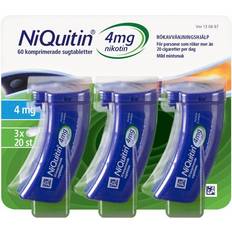 NiQuitin Komprimerad Sugtablett 4mg