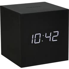 Gingko Réveils Gingko Horloge Cube click Aluminium